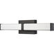 Tron LED 18 inch Matte Black Vanity Light Bar Wall Light